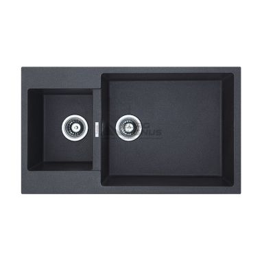 FABIANO Кухонная мойка Quadro 86x50x15 Antracit (8221.301.0453)